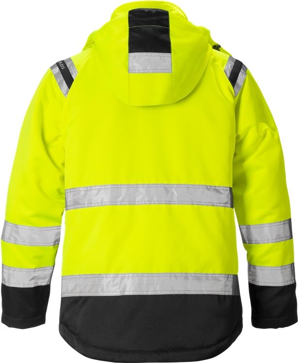 FristadsHighVisWinterjackeDamen4143PPWarnschutz-GelbSchwarz