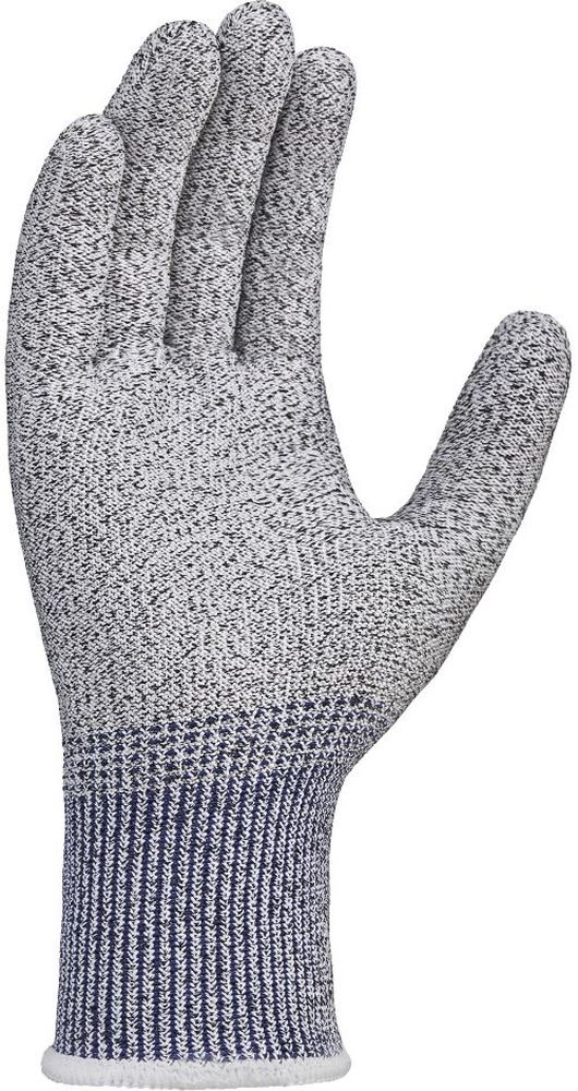 teXXorSchnittschutz-StrickhandschuheCutCOhneBeschicht12Stck2612Grau-MeliertBlau-6