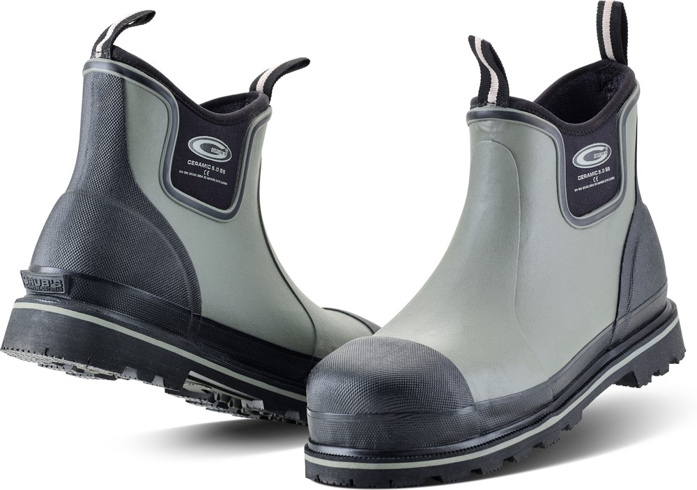 GrubsSicherheitsschuheCeramicDriverSafetyWelliesBlack