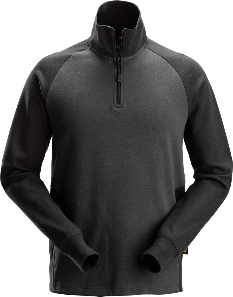 SnickersWorkwear2-FarbenHZSweatshirt2841Stahlg-Sw-XS
