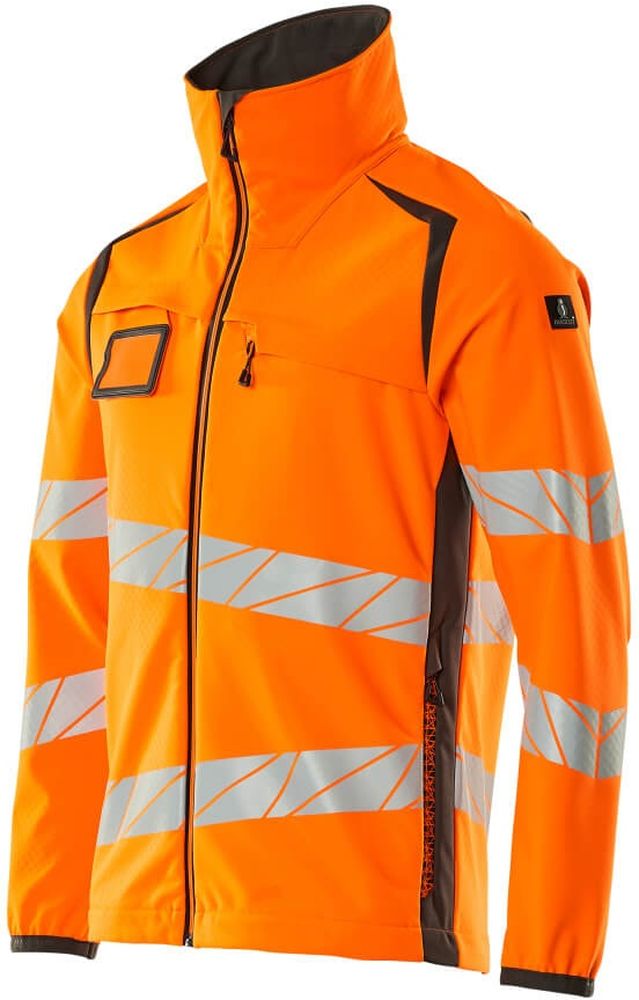 MascotSoftshellJackeAccelerateSafe19002-143Hi-visOrangeDunkelanthrazit-XXL