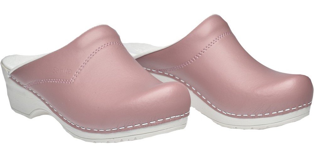 SanitaClogsDamenSandalenPastelRose