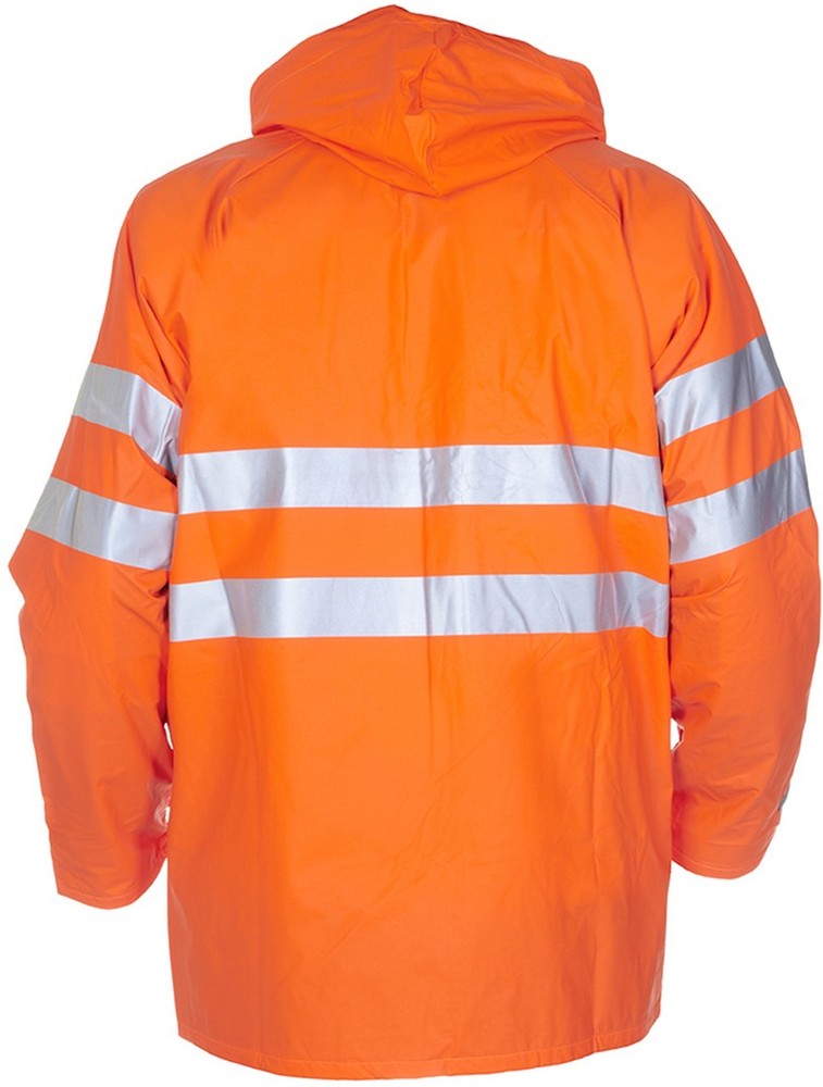 HydrowearArbeitsjackeRegenjackeValenciaNeonorange-3XL