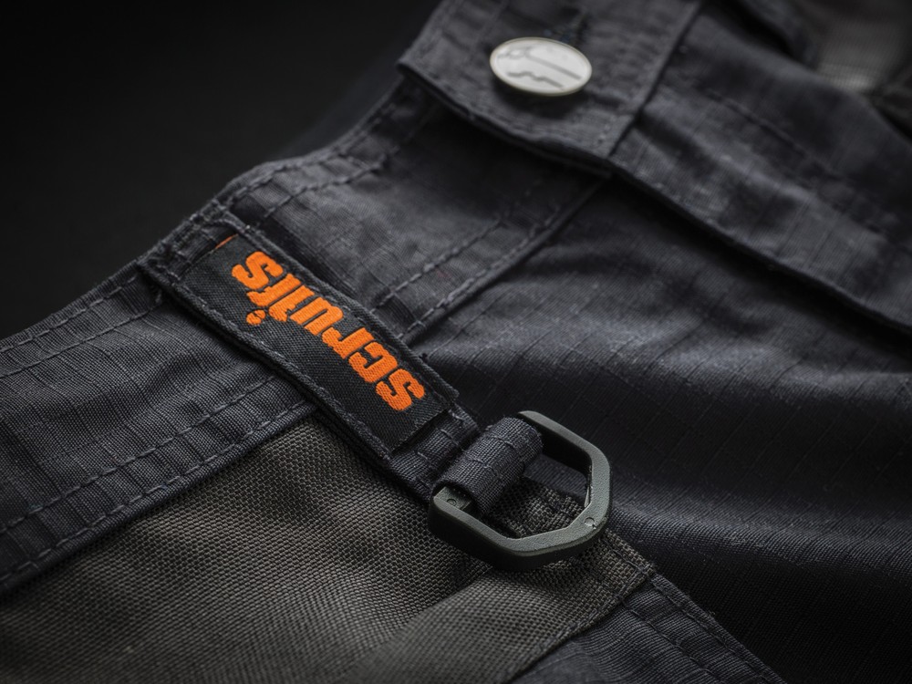 ScruffsArbeitsshortsShortsTradeFlex-Schwarz
