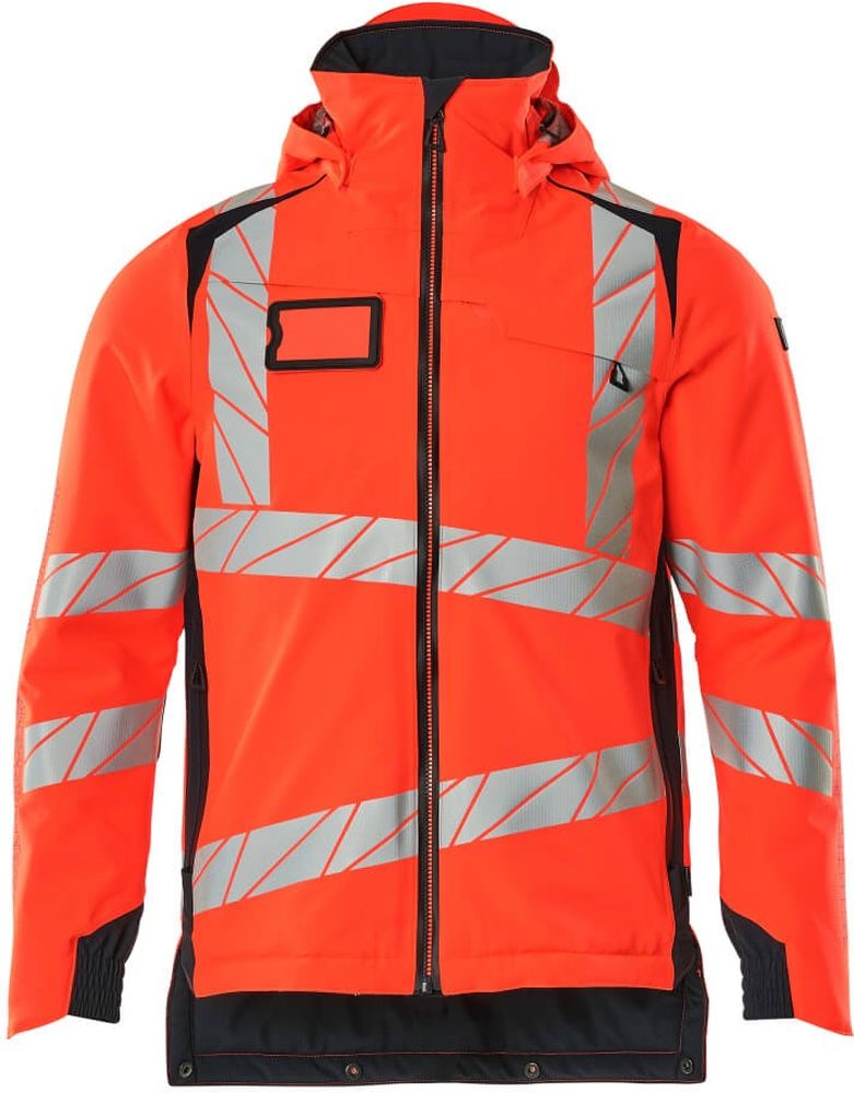 MascotWinterjackeAccelerateSafe19035-449Hi-visRotSchwarzblau-XXL