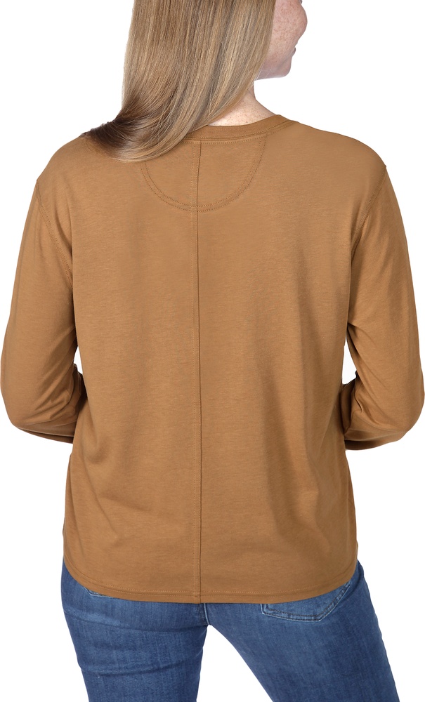 CarharttDamenLightweightLSPocketT-Shirt106121CarharttBrown-XS