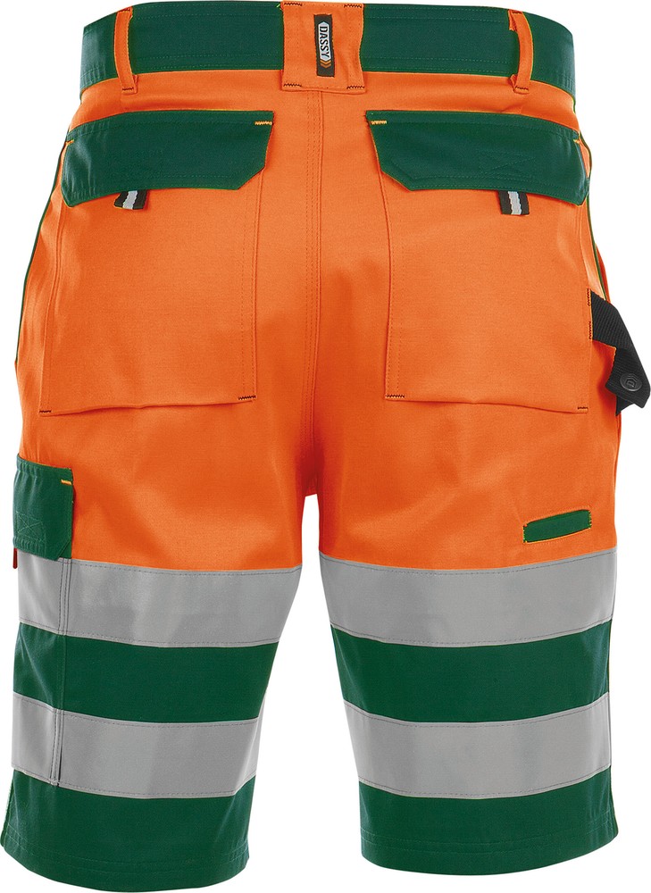 DassyWarnschutz-ShortsVennaPESCO61FlaschengrnNeonorange