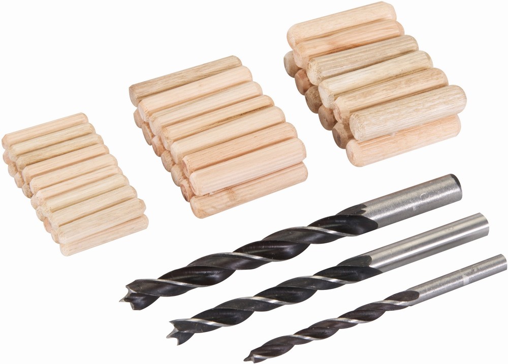 SilverlineHolzbearbeitungszubehrHolzdbel47-tlgSatz68u10mm