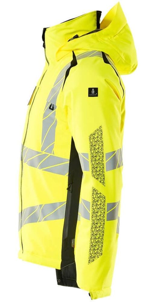 MascotWinterjackeAccelerateSafe19035-449Hi-visGelbSchwarz-XXL