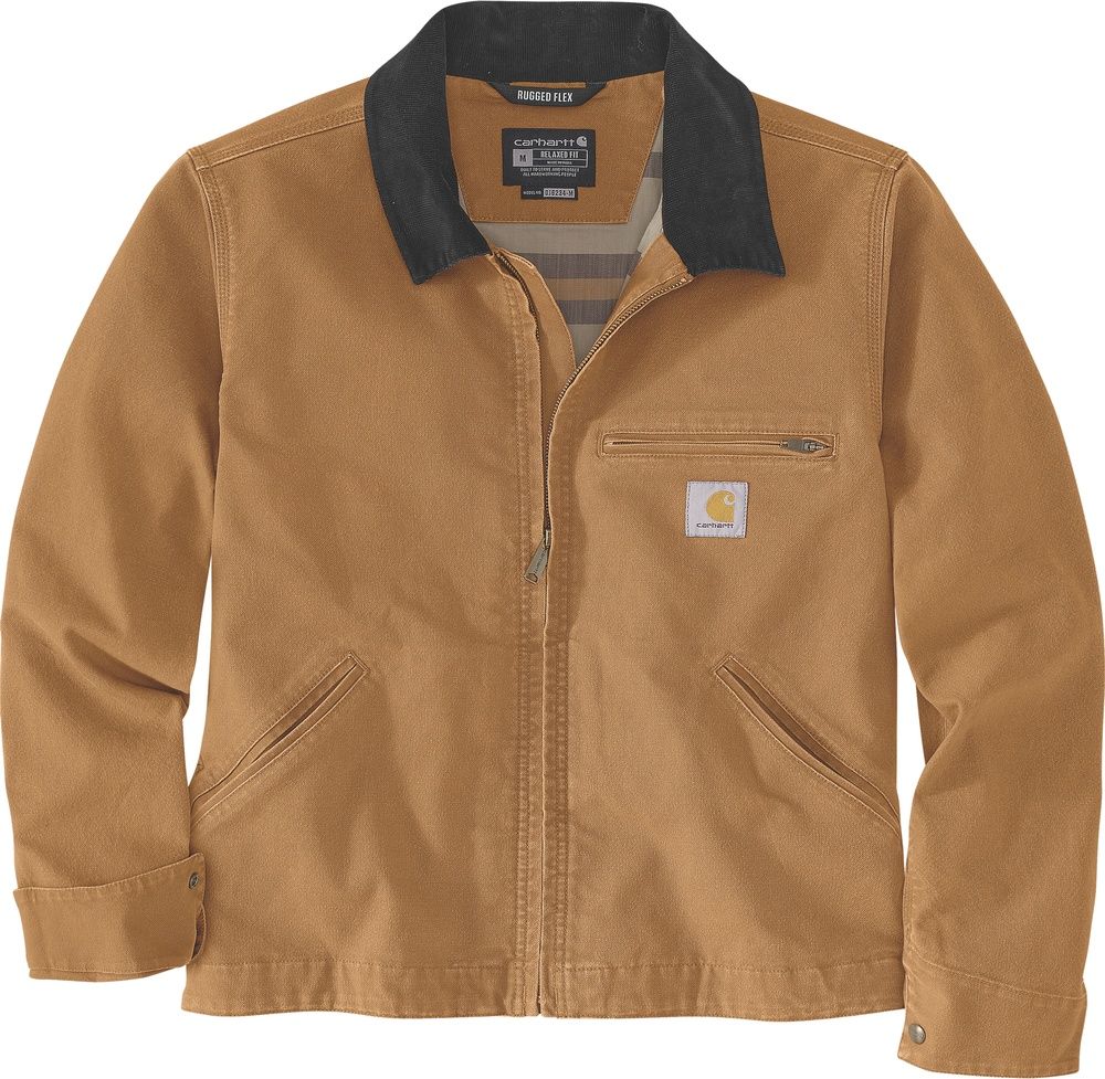 CarharttRelaxedFitDuckDetroitJacket106234CarharttBrown-S