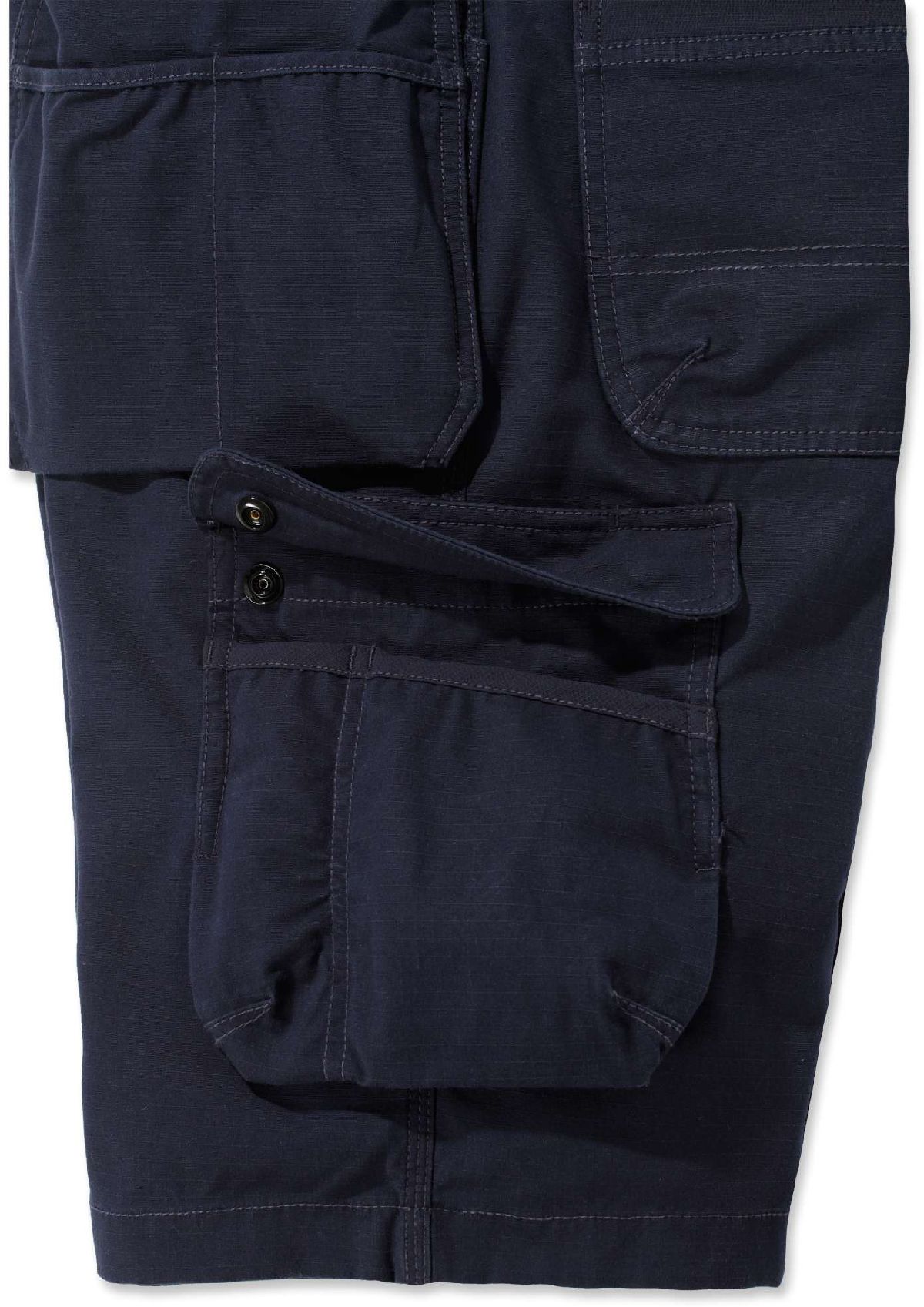 CarharttHerrenShortsSteelMultipocketShortNavy