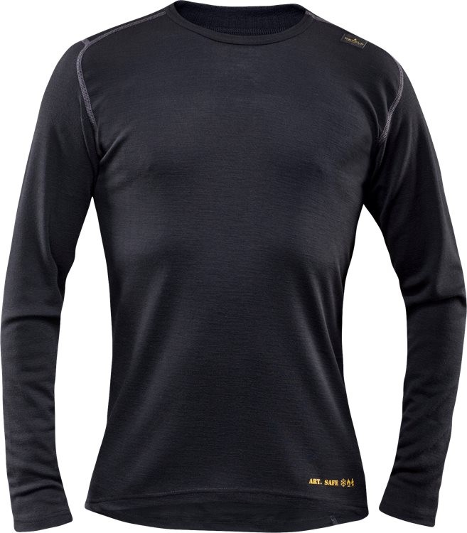 FristadsLongsleeveFlamestatDevoldT-ShirtLangarm7436UDSchwarz