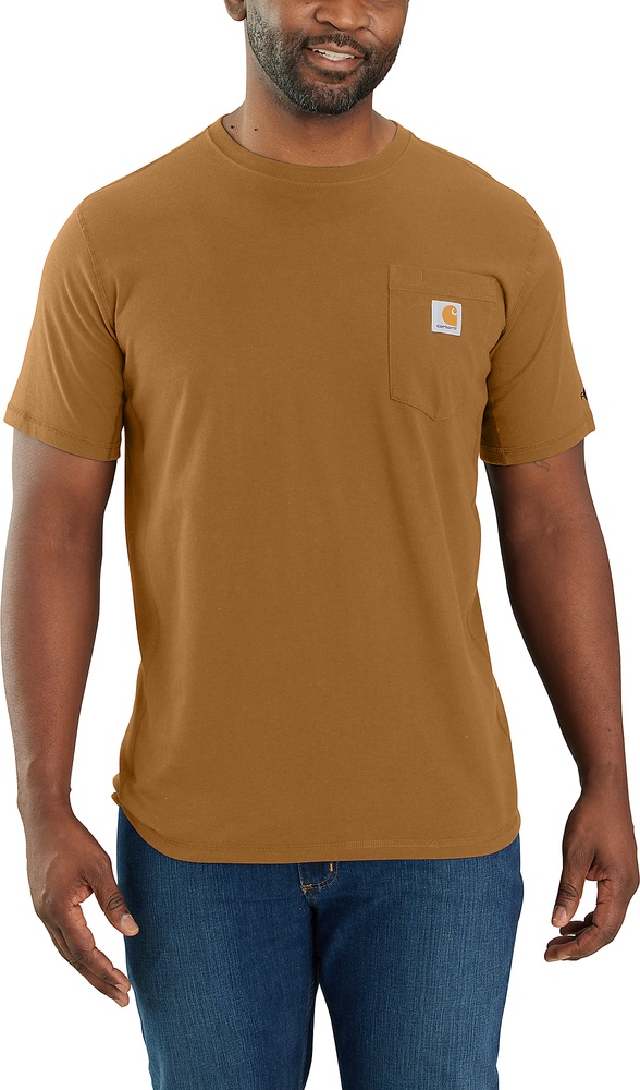 CarharttForcePocketSST-Shirt106652CarharttBrown-L