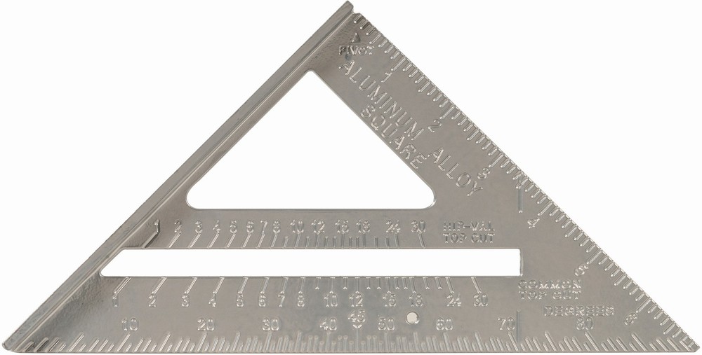 SilverlineMessgerteAnschlagwinkeldreieckausAluminiumlegierung7Zoll185mm