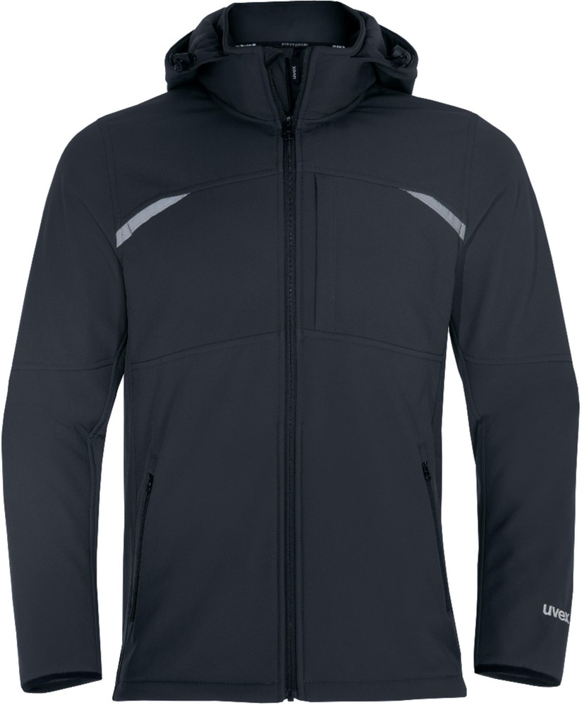 UvexSoftshelljackeSuXXeedCraftSchwarzGraphit