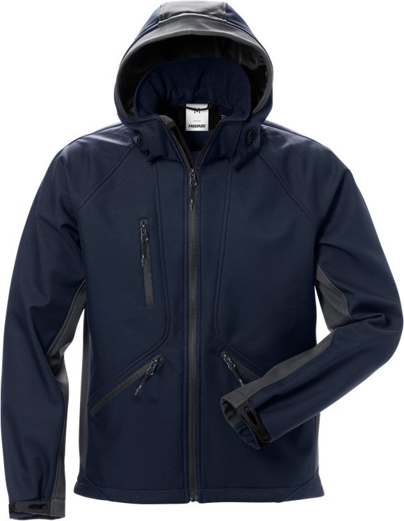FristadsAcodeSoftshell-Jacke1414SHIMarineDunkelgrau