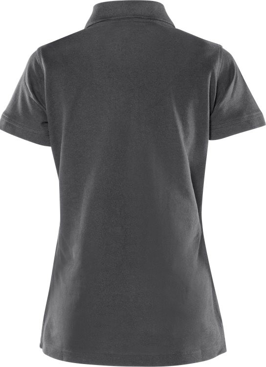 FristadsPoloshirtKurzarmAcodePoloshirtDamen1723PIQDunkelgrau