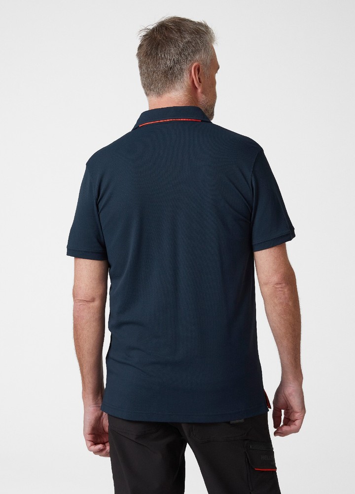 HellyHansenKensingtonTechPoloShirtNavy-XS