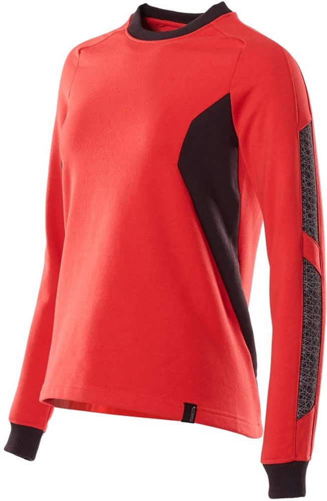 MascotDamenSweatshirtAccelerate18394-962VerkehrsrotSchwarz-XXL