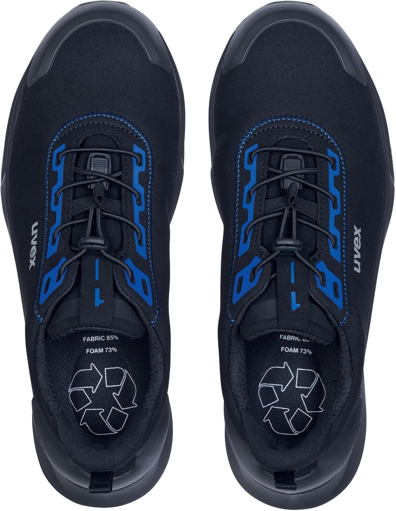 UvexSicherheits-Halbschuhe1X-CraftS1SR68140SchwarzBlau-35Weite14