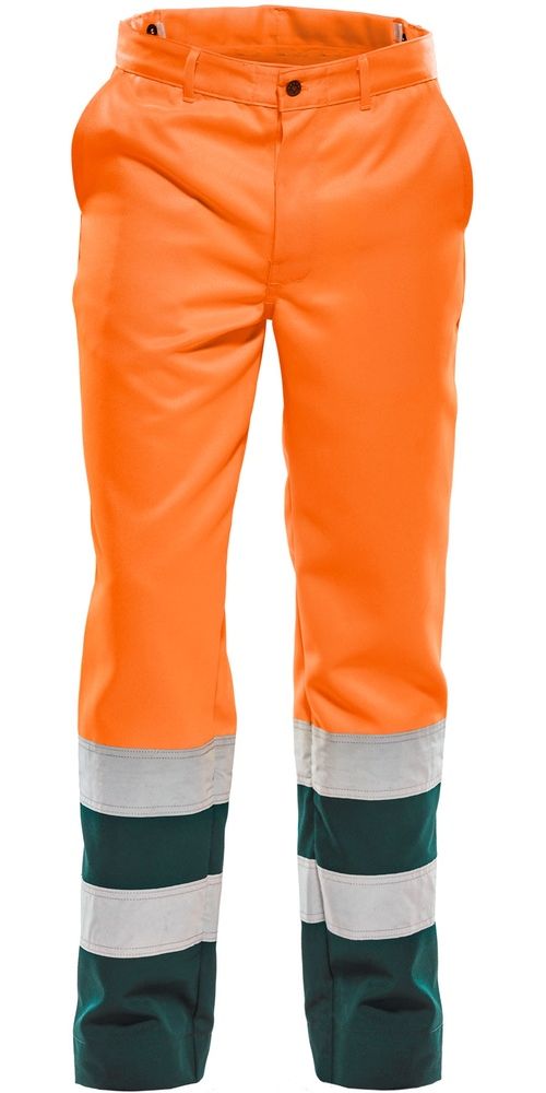 BasicLineWarnschutzbundhoseArvadaNeonorangeGrn-44