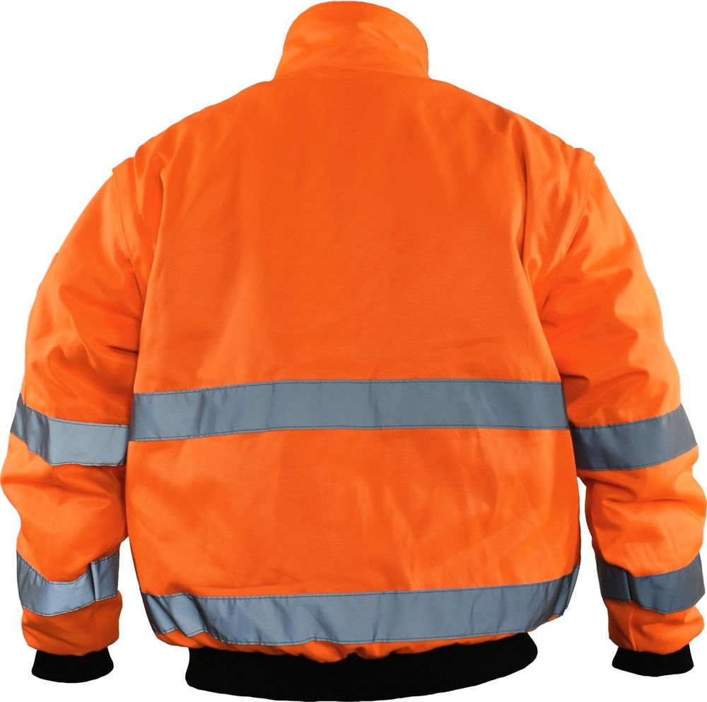 HydrowearArbeitsjackePilotenjackeMitAbnehmbarenrmelnWOLFNeonorange-S