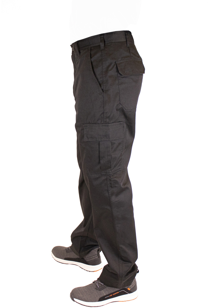 LeeCooperHoseLCPNT205MensWorkwearCargoTrouserBlack