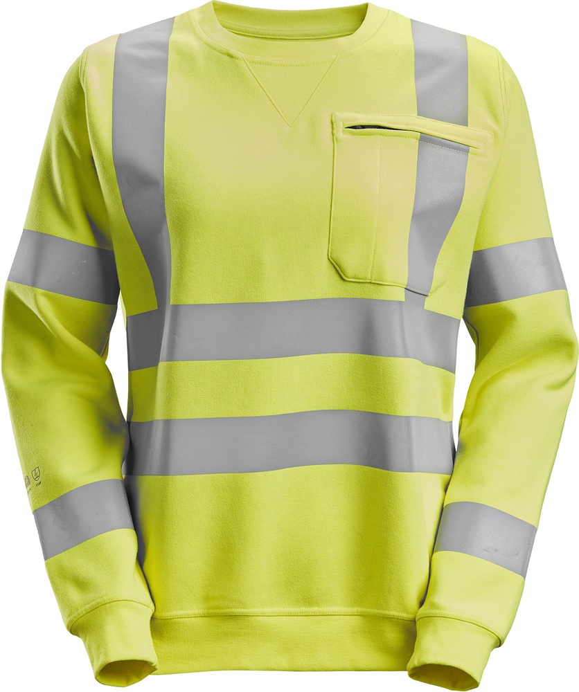 SnickersWorkwearProtecWorkHigh-VisSweatshirtKl32876High-VisGelb-XS