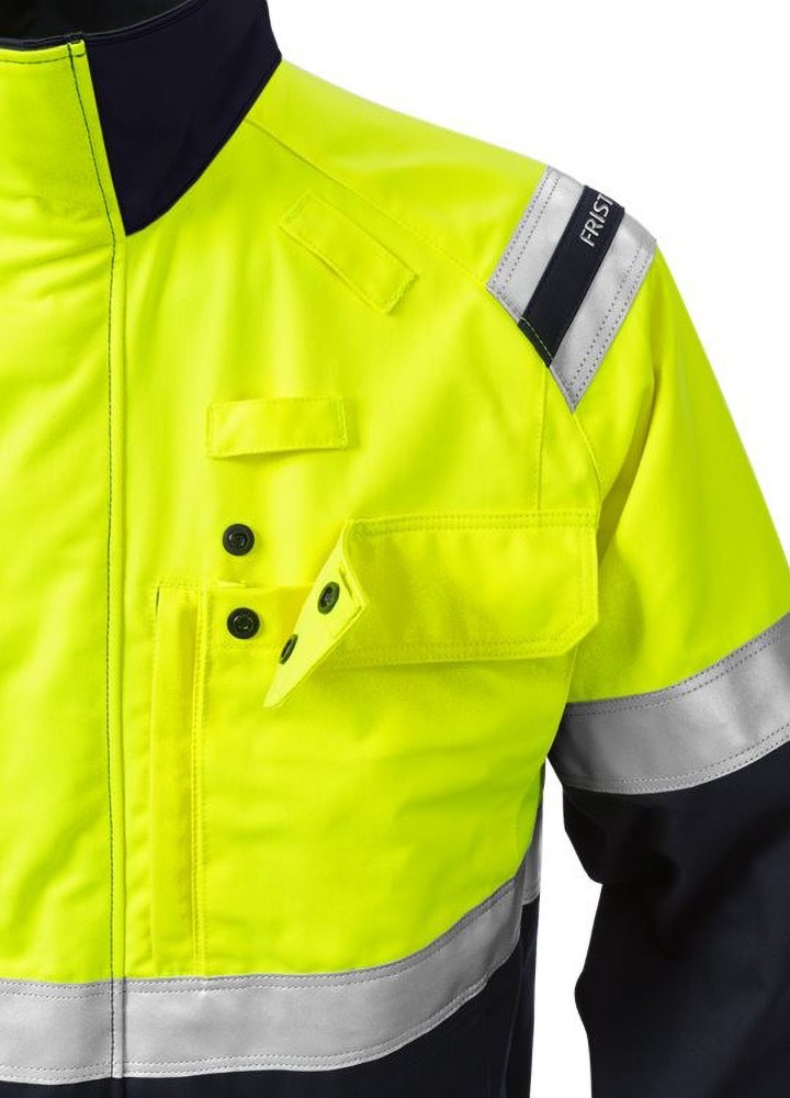 FristadsFlamestatHighVisJackeKl24176ATHSWarnschutz-GelbMarine