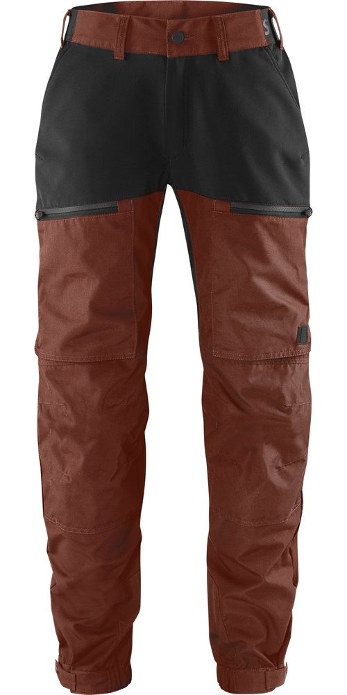 FristadsDamenCarbonSemistretchOutdoorHosen131309RedBlackP04-XXL