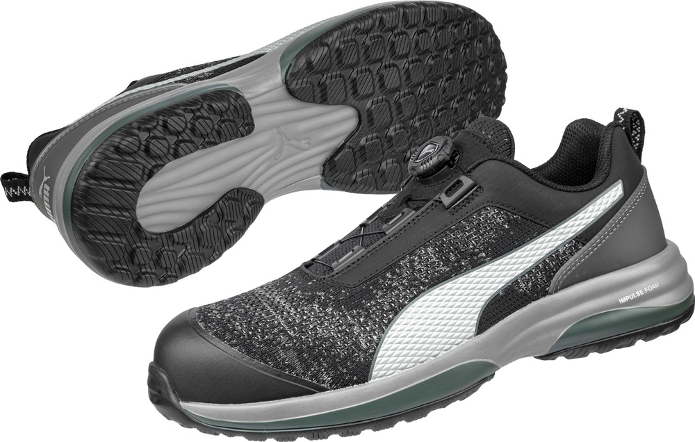 PumaSafetySicherheitsschuheChargeDiscLowS1PEsdHroSrcSchwarz-36