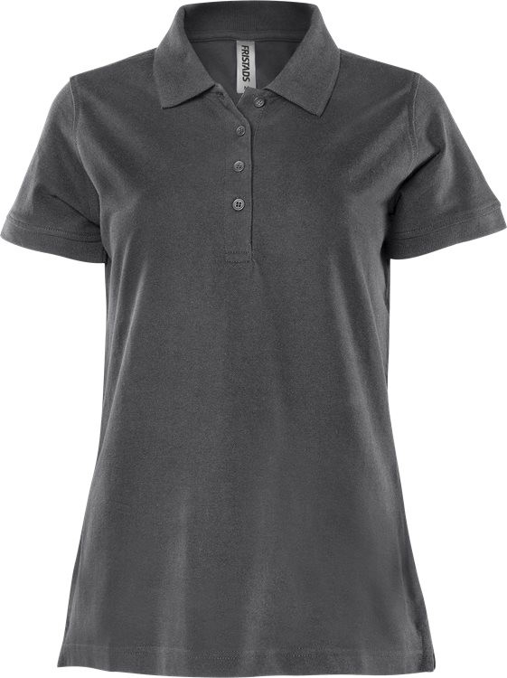 FristadsPoloshirtKurzarmAcodePoloshirtDamen1723PIQDunkelgrau