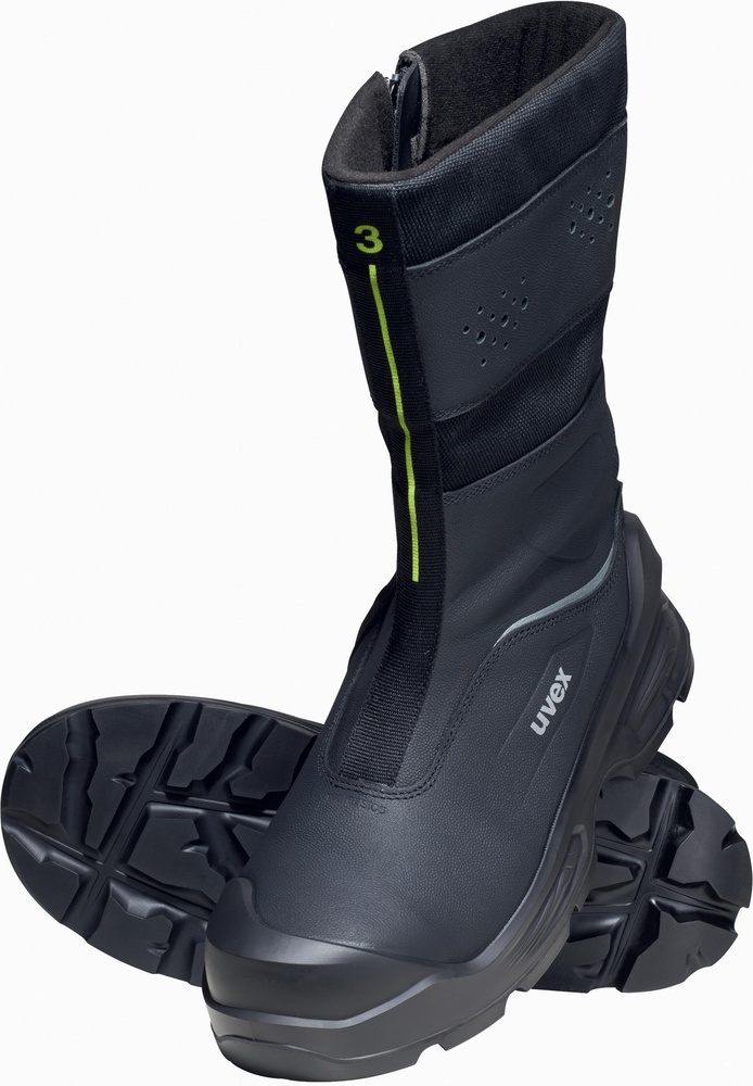 UvexSicherheitsschuhStiefel3SicherheitsstiefelS3LSR68781Schwarz-36Weite10