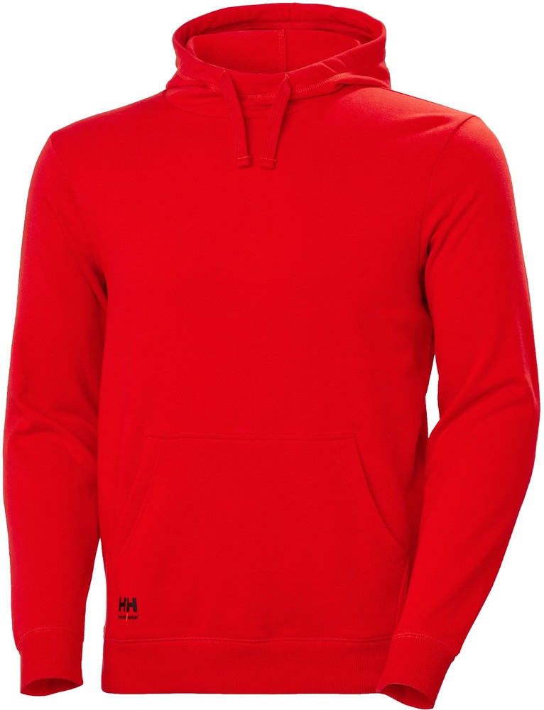 HellyHansenManchesterHoodieAlertRed-XS