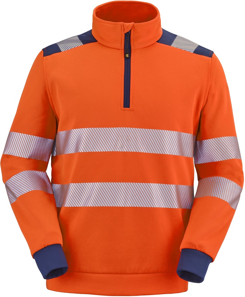 CepovettSweaterHvFluoSafeXp9S10FluoOrangeNavy-XXL