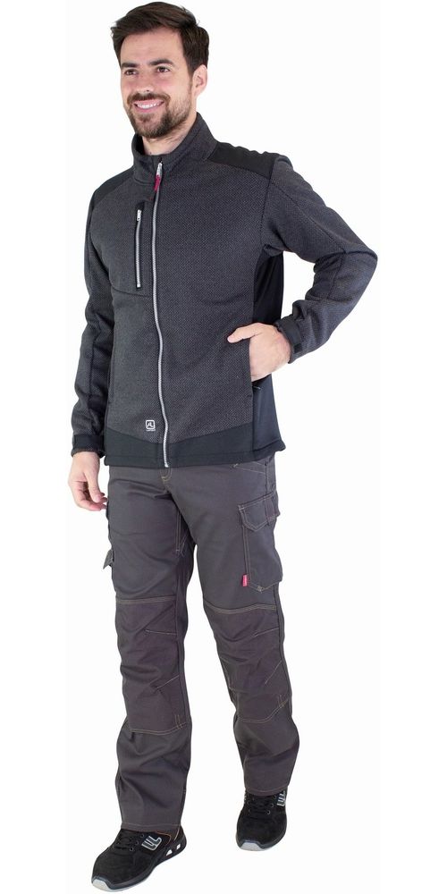 LafontSoftshelljackeCloud2WSCLOUDConvoyGreyBlack-XXL