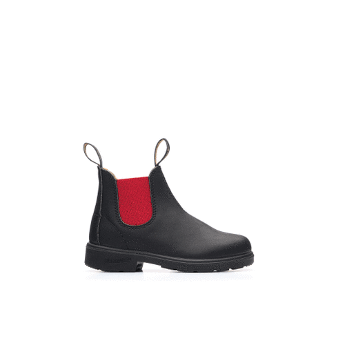 BlundstoneKinderStiefelBoots581LeatherElasticKidsBlackRed