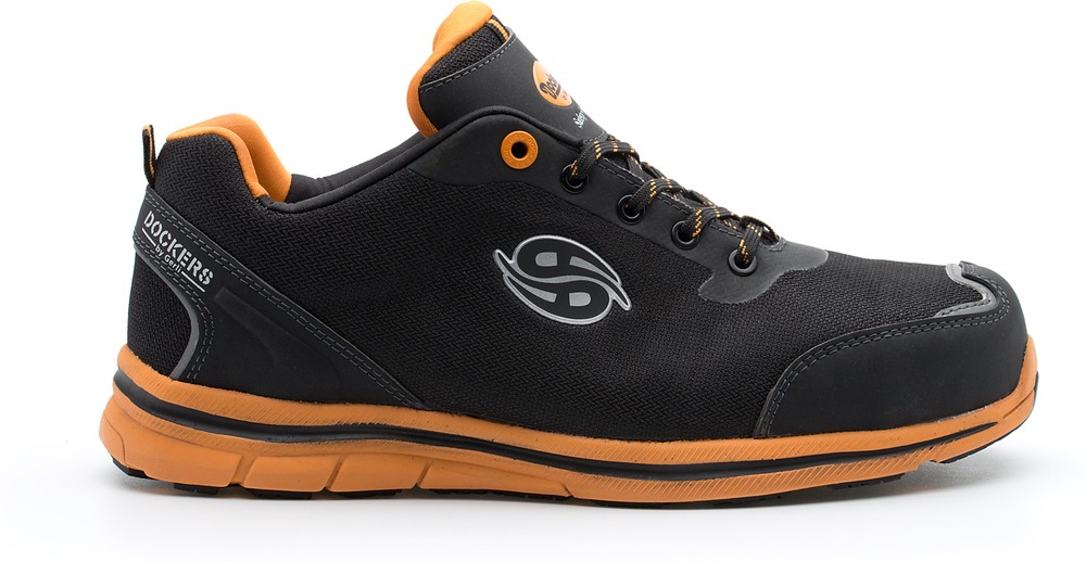 DockersbyGerliSicherheitsschuheGalantisS1POrangeSchwarz-41