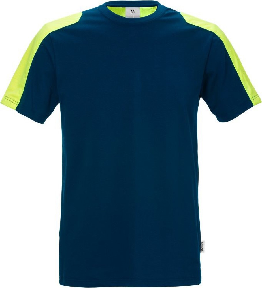 FristadsKurzarmT-ShirtStretch-T-Shirt7447RTTMarineblau