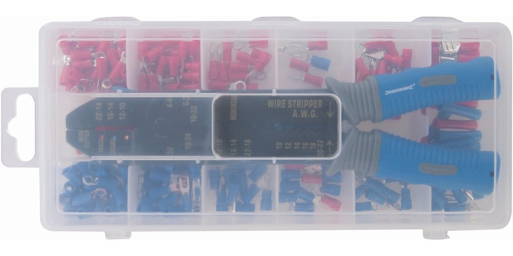 SilverlineElektriker-WerkzeugeCrimpwerkzeug271-tlgSatz220mm