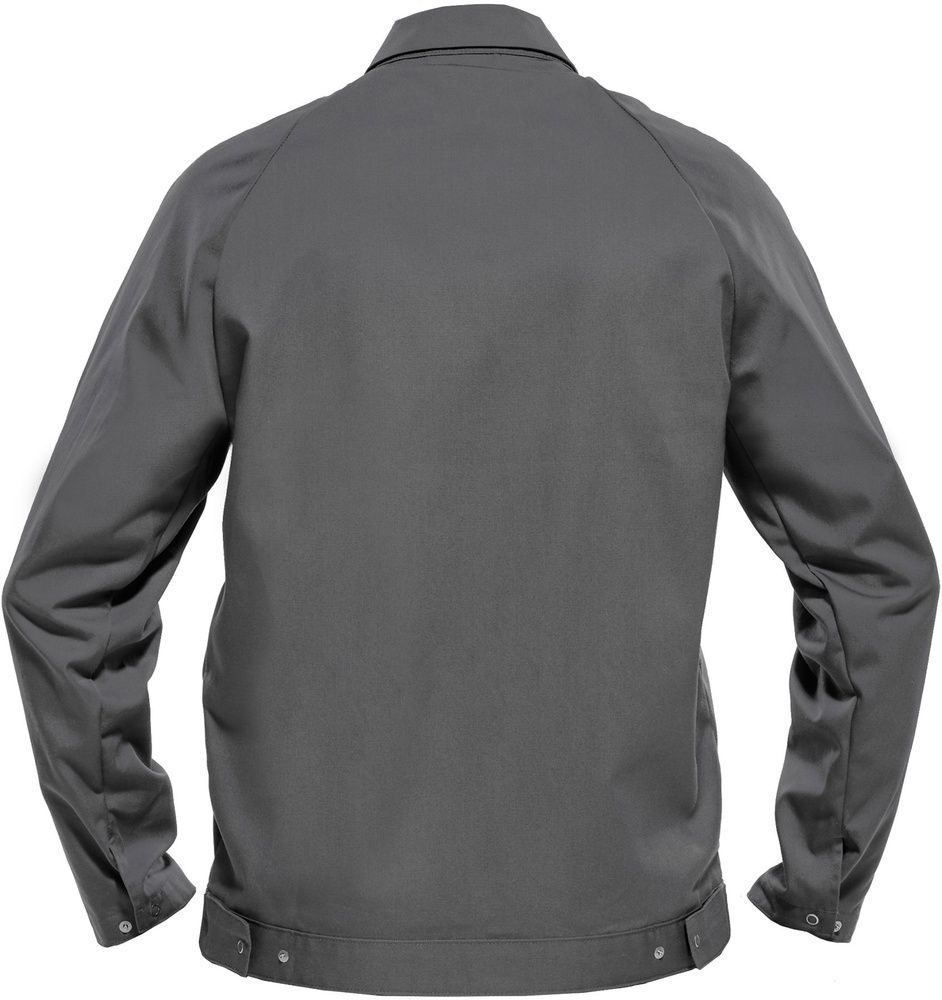 BasicLineArbeitsjackeAlavaZementgrauSchwarz-XXS