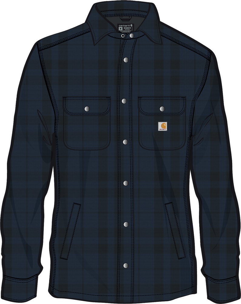 CarharttFlannelSherpa-LinedShirtJac107017