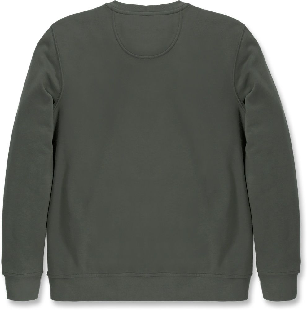 CarharttDamenFrenchTerryCrewneckSweatshirt106179DustyOlive-M