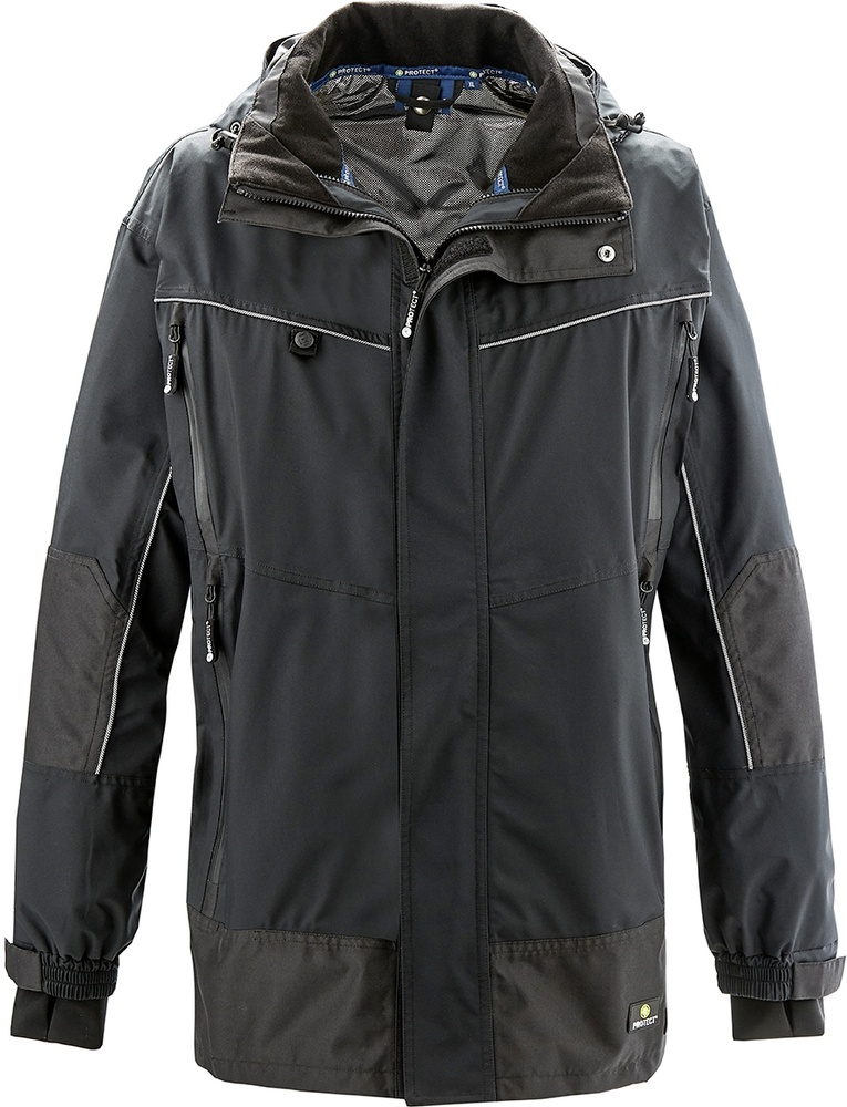 4PROTECTWetterschutz-JackePhilly3308Schwarz-4XL