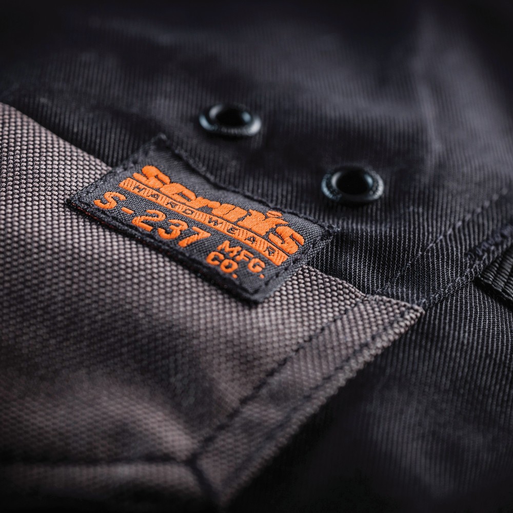 ScruffsShortsArbeitsshortsTrade-Schwarz