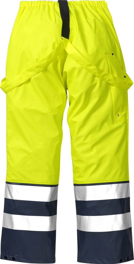 FristadsHighVisRegenhoseKl22625RSWarnschutz-GelbMarine-4XL