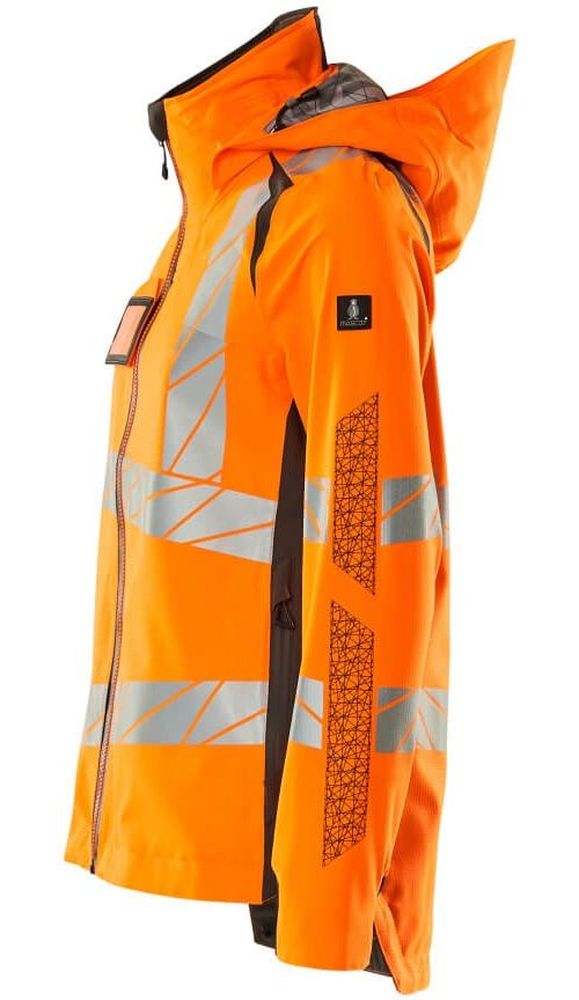 MascotDamenHardShellJackeAccelerateSafe19011-449Hi-visOrangeDunkelanthrazit-XXL