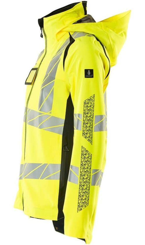 MascotDamenHardShellJackeAccelerateSafe19011-449Hi-visGelbSchwarz-XXL