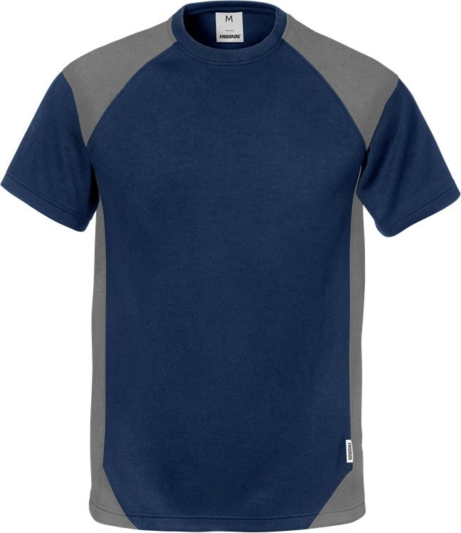 FristadsT-Shirt7046THVMarineDunkelgrau