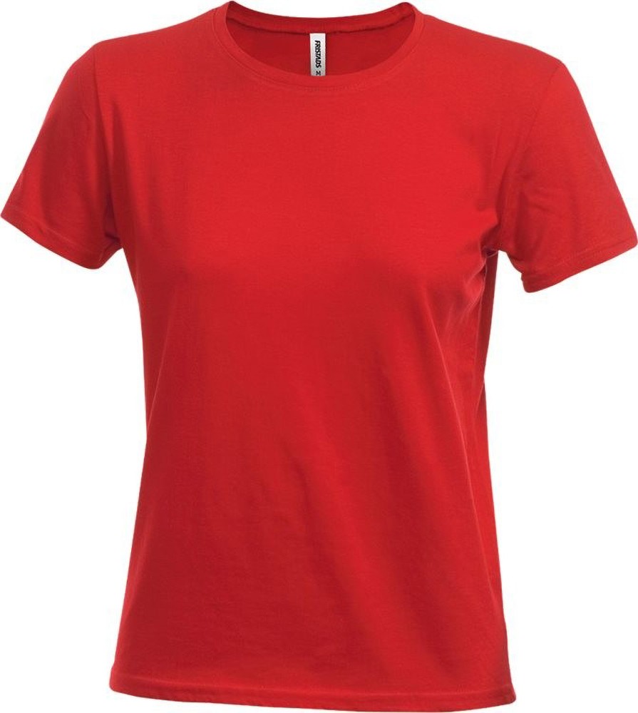 FristadsKurzarmT-ShirtAcodeT-ShirtDamen1917HSJRot